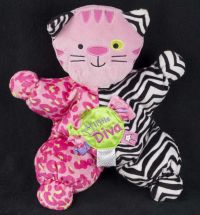 Kids Preferred Kitty Cat "Little Diva" Star Plush Lovey
